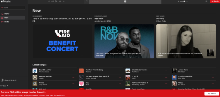 Apple Music Free Trial