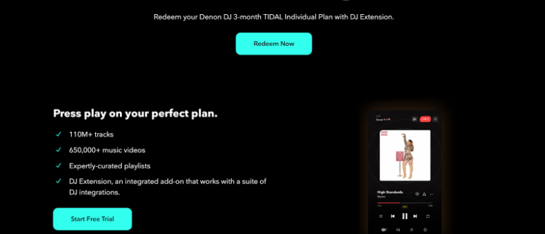 Tidal Music Free Trial 