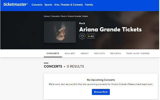 Ariana Grande Tour Ariana Grande Tour