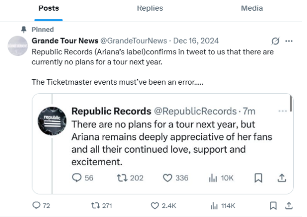 Ariana Grande tour 2025 Europe Ariana Grande tour 2025 Europe