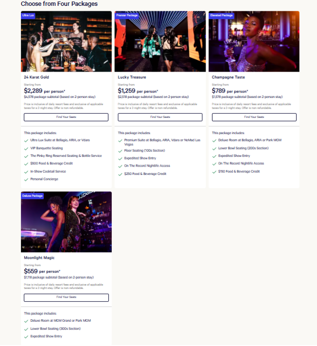 Bruno Mars Concert Bundle (Hotel + Ticket Deals) Bruno Mars Concert Bundle (Hotel + Ticket Deals)