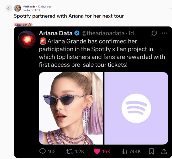 Spotify X fan project Spotify X fan project