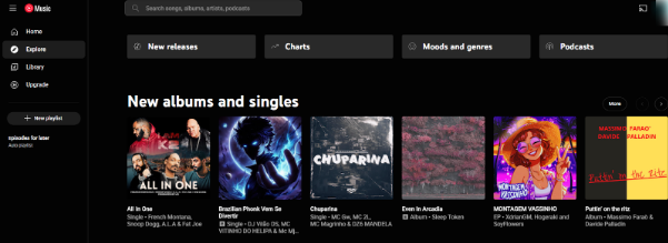 YouTube Music’s Search YouTube Music’s Search