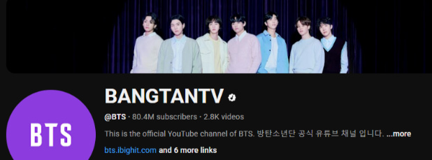 BTS YouTube records BTS YouTube records
