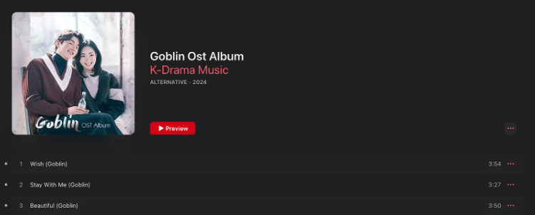 K-Drama Soundtracks Apple Music 