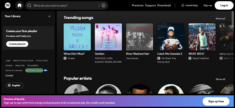 Open Spotify Open Spotify